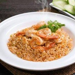 ข้าวผัดมันกุ้ง