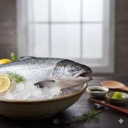 แซลมอนสด ดอง ซาซิมิ พอสนัส