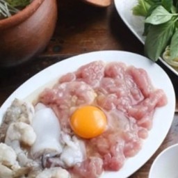 KL01.22 จิ้มจุ่มหมู 300 กรัม+ทะเล 150 กรัม ครบชุดแล้ว/เลือกเพิ่มได้อีก