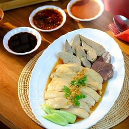 ไก่สับสิงค์โปร์+ตับ