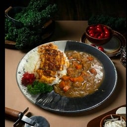 ข้าวแกงกะหรี่หมูทงคัตสึ