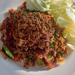 ลาบกรอบ