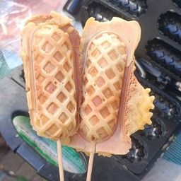 วาฟเฟิลปูอัดไม้