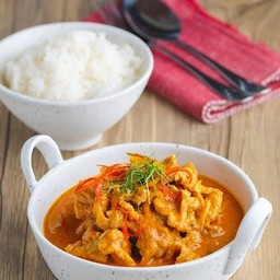 ข้าวพะแนงหมู