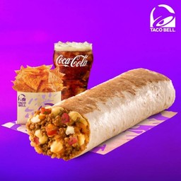 [อร่อยซ่ากับโค้ก] Beefy Cheesy Burrito Combo