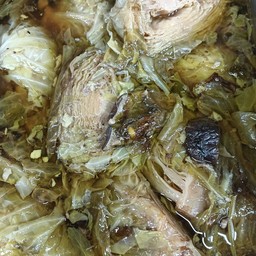 ต้มกะหล่ำปลีเห็ดหอม