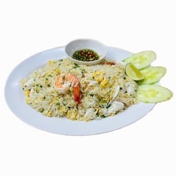 ข้าวผัดปู+กุ้ง