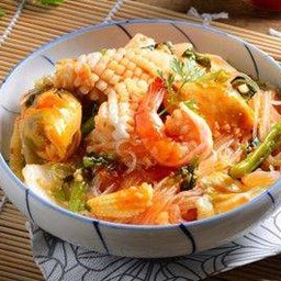 สุกี้แห้งทะเล