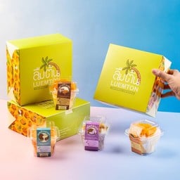 box set ชิฟฟ่อนลาวามะพร้าวอ่อน (ผสม 4 ชิ้น)