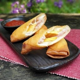 ปอเปี๊ยะแฮมชีส