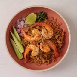 ข้าวผัดซอสต้มยำกุ้ง