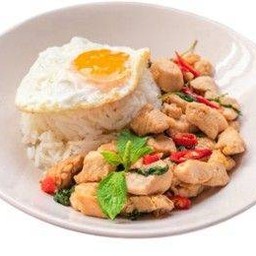 ข้าวกระเพราไก่