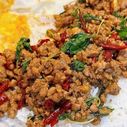 ข้าวกะเพราหมูสับ