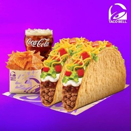[อร่อยซ่ากับโค้ก] Double Taco Supreme Combo