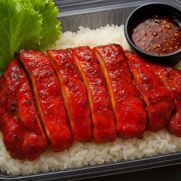 ข้าวไก่แดงโบราณx1