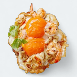 ข้าวไข่เบียดกุ้ง