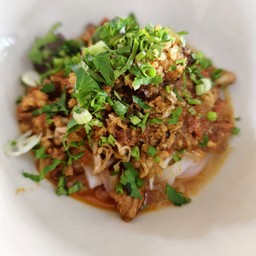 ข้าวซอยน้ำคั่วแห้ง