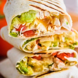 แรปอกไก่ + ไข่