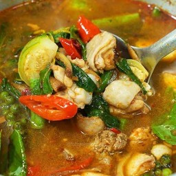 (กับข้าว)แกงเคี่ยวพริก