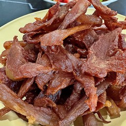 ข้าวเหนียวเนื้อเค็ม