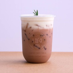 น้ำเต้าหู้โอวัลตินเย็น