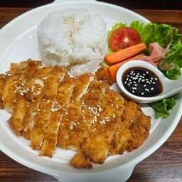 ข้าวไก่กรอบเทอริยากิ