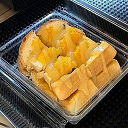 ปังปิ้ง2แผ่นเนยนมน้ำตาล