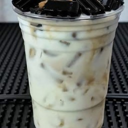 นมสด เฉาก๊วย เย็นๆ