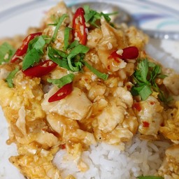 ไก่ขยี้สุกี้แซ่บ