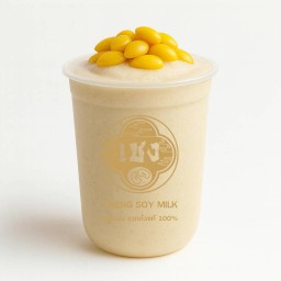 น้ำเต้าหู้ปั่น+แป๊ะก๊วย