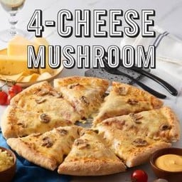 พิซซ่าชีส 4 ชนิด และเห็ด [DMN]