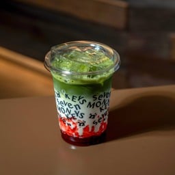 Matcha Strawberry Latte