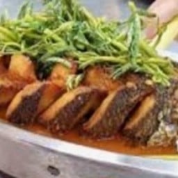 KK01.33 แกงส้มแป๊ะซะปลาช่อนทั้งตัว  700 กรัม