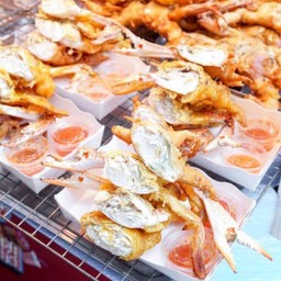 ทะเลทอดกรอบน้ำจิ้มซีฟู๊ดรสเด็ด ตลาดพัฒนา