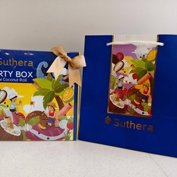ชุดกล่องของขวัญทองม้วน (party box)