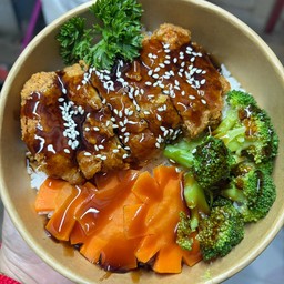 ข้าวไก่ทอดเทอริยากิ