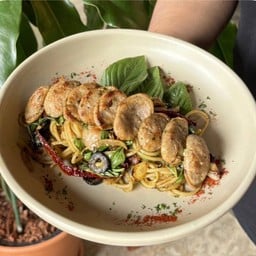 สปาเกตตีไส้กรอกอิตาเลียน