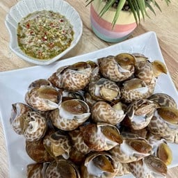 หอยหวานลวกจิ้ม 500 กรัม + น้ำจิ้มซีฟู้ด