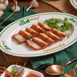 หมู3ชั้นทอด เต็มชิ้น 150g