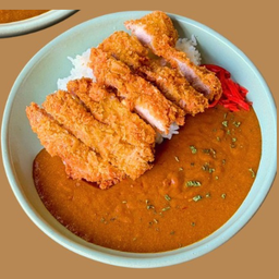 ข้าวแกงกะหรี่หมูทอดทงคัตสึ