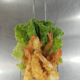 กุ้งชุปแป้งทอด
