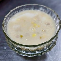 บัวลอย ข้าวโพด มะพร้าวอ่อน