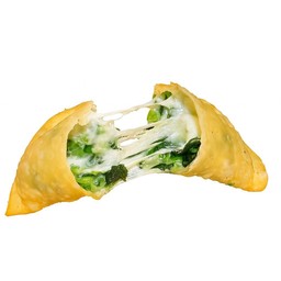 เกี๊ยวผักโขมอบชีส