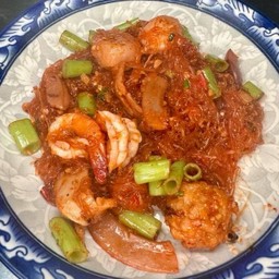 วุ้นเส้นเย็นตาโฟทะเลผัดแห้ง