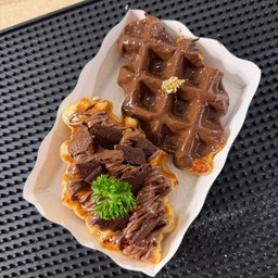 นูเทลล่าบราวนี่กรอบ+ดาร์กช็อกโกแลต