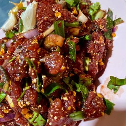 ก้อยเนื้อ ดิบ