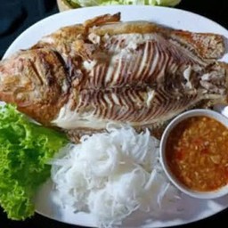 ปลาทับทิมสมุนไพร