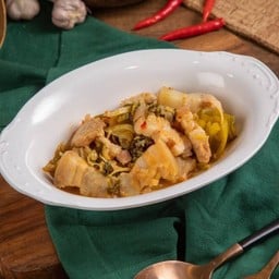 ผักกาดดองต้ม หมู3ชั้น (ชาม)