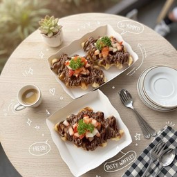 นูเทลล่า+สตอเบอร์รี่x3ชิ้น