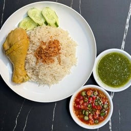 ข้าวมันไก่หมก